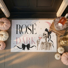 Rosé After Dark Skelet Halloween Deurmat