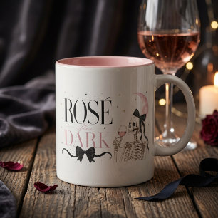 Rosé After Dark Skelet Halloween  Mok