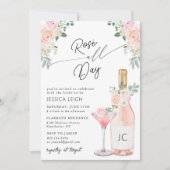 Rosé All Day Bridal Shower Kaart (Voorkant)