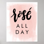 Rosé All Day Poster (Voorkant)
