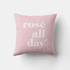 Rosé All Day Roze Sierkussen