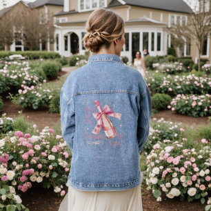 Rosé Aller Dagen Coquette Nacht Champagne Denim Jacket