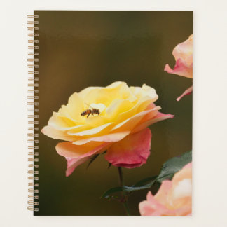 Rose and Bee Tote Planner