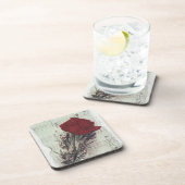 <Rose and Music>van Kim Koza 2 Onderzetter (Rechterzijde)