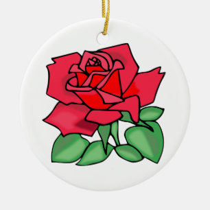 Rose Art Ornament Sieraad Decoratie Ornament