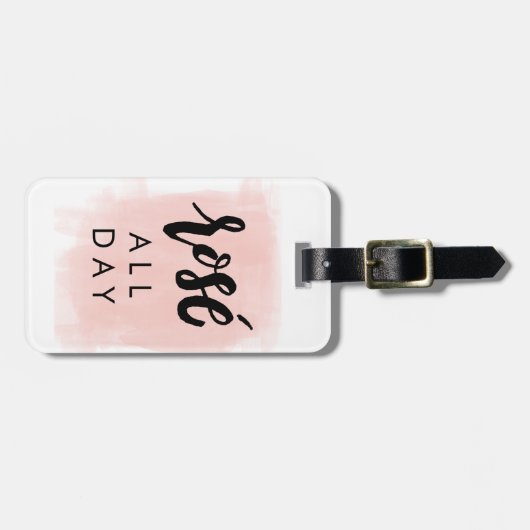 Rosé Bagagelabel (Voorkant horizontaal)