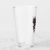 Rose & Bird Drinkservies Glas (Rechts)