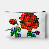 Rose Bloom Halftone Fine Art Etui (Voorkant)