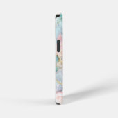 Rose Blue Gold Marble iPhone Hoesje (Rechterkant)