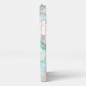 Rose Blue Gold Marble iPhone Hoesje (Linkerkant)