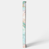 Rose Blue Gold Marble Samsung Galaxy Hoesje (Linkerkant)