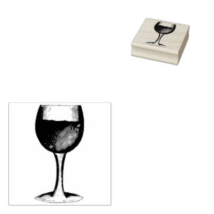 Rosé Blush Wijnglas Wijnmakerij Wijngaard Sommelie Rubberstempel