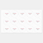 Rose body butter add your text name custom weight labels (Vel)
