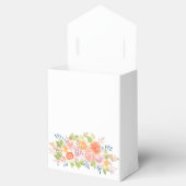 Rose Boeket Favor Box Bedankdoosjes (Geopend)