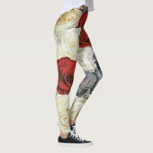 Rose Bouquet Art Leggings (Rechts)