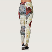 Rose Bouquet Art Leggings (Achterkant)