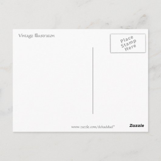 Rose Bouquet Briefkaart (Achterkant)