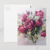  Rose Bouquet Briefkaart (Voorkant / Achterkant)