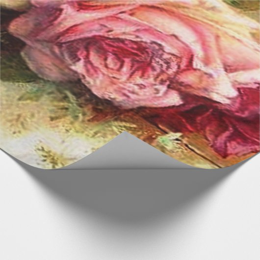  Rose Bouquet Cadeaupapier (Hoek)