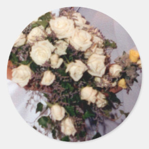 Rose Bouquet Envelope Sticker