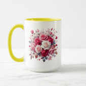 Rose Bouquet Floral Design-62104 Mok (Links)