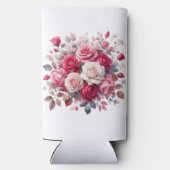 Rose Bouquet Floral Design-62104 Seltzer Blikjeskoeler (Achterkant)