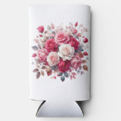 Rose Bouquet Floral Design-62104 Seltzer Blikjeskoeler (Voorkant)