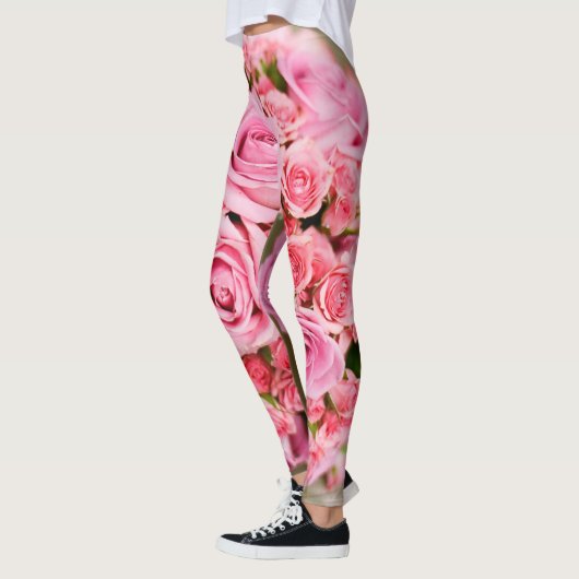 Rose Bouquet Flower Leggings (Links)