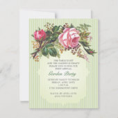  Rose Bouquet Garden Party Kaart (Voorkant)