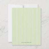  Rose Bouquet Garden Party Kaart (Achterkant)