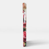 Rose Bouquet iPhone 13 Slim Fit Hoesje, Glossy iPhone Hoesje (Linkerkant)