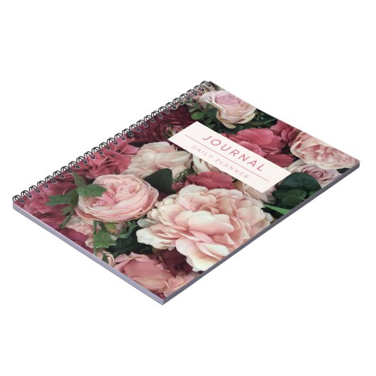 Rose Bouquet Journal Notitieboek (Linkerzijde)