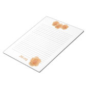 Rose Bouquet JW Briefpapier Notitieblok (Schuin)