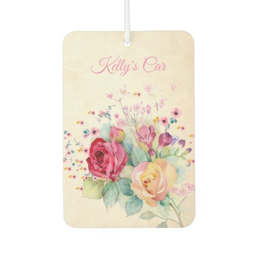 Rose Bouquet Luchtverfrisser (Voorkant)