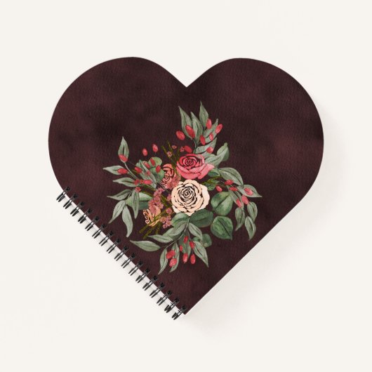 Rose Bouquet Notitieboek (Voorkant)