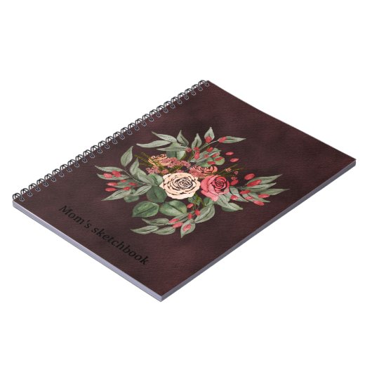 Rose Bouquet Notitieboek (Linkerzijde)