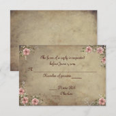  Rose Bouquet RSVP (Voorkant / Achterkant)