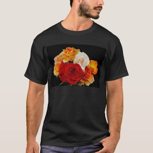 Rose Bouquet T-shirt (Voorkant)