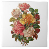  Rose Bouquet Tegeltje (Voorkant)