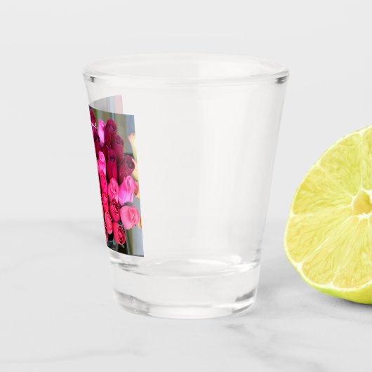 Rose bouquet Thunder_Cove Shot Glas (Rechts)