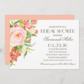 Rose Bouquet | Vrijgezellenfeest Kaart (Voorkant / Achterkant)