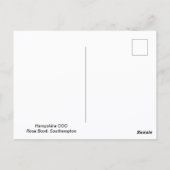 Rose Bowl Southampton Cricket Ground Artistic Briefkaart (Achterkant)