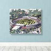 Rose Bowl Southampton Cricket Ground Artistic Canvas Afdruk (Insitu (Houten vloer))