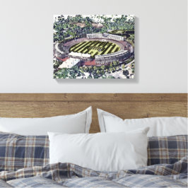 Rose Bowl Southampton Cricket Ground Artistic Canvas Afdruk
