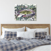 Rose Bowl Southampton Cricket Ground Artistic Canvas Afdruk (Insitu (Slaapkamer))