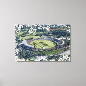 Rose Bowl Southampton Cricket Ground Artistic Canvas Afdruk (Voorkant)