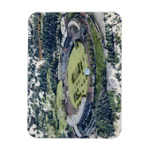 Rose Bowl Southampton Cricket Ground Artistic Magneet (Verticaal)