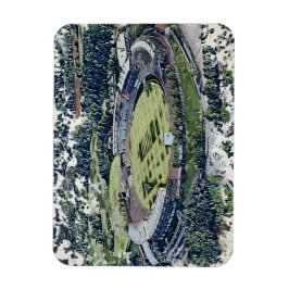 Rose Bowl Southampton Cricket Ground Artistic Magneet