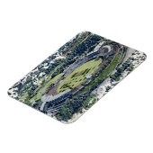 Rose Bowl Southampton Cricket Ground Artistic Magneet (Linkerzijde)