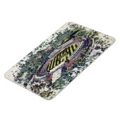 Rose Bowl Southampton Cricket Ground Artistic Magneet (Linkerzijde)